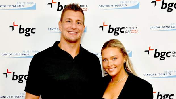 Rob Gronkowski and Camille Kostek